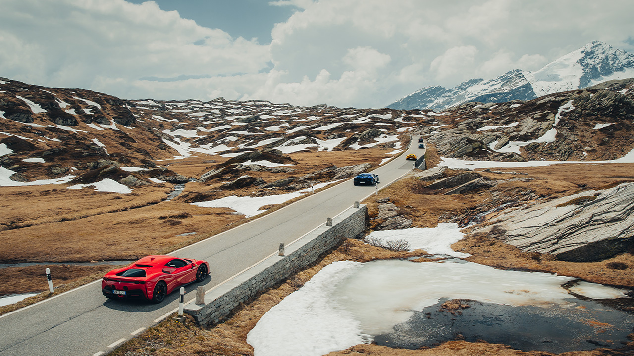 10 day luxury driving tour of Europe's iconic driving roads and alpine passes