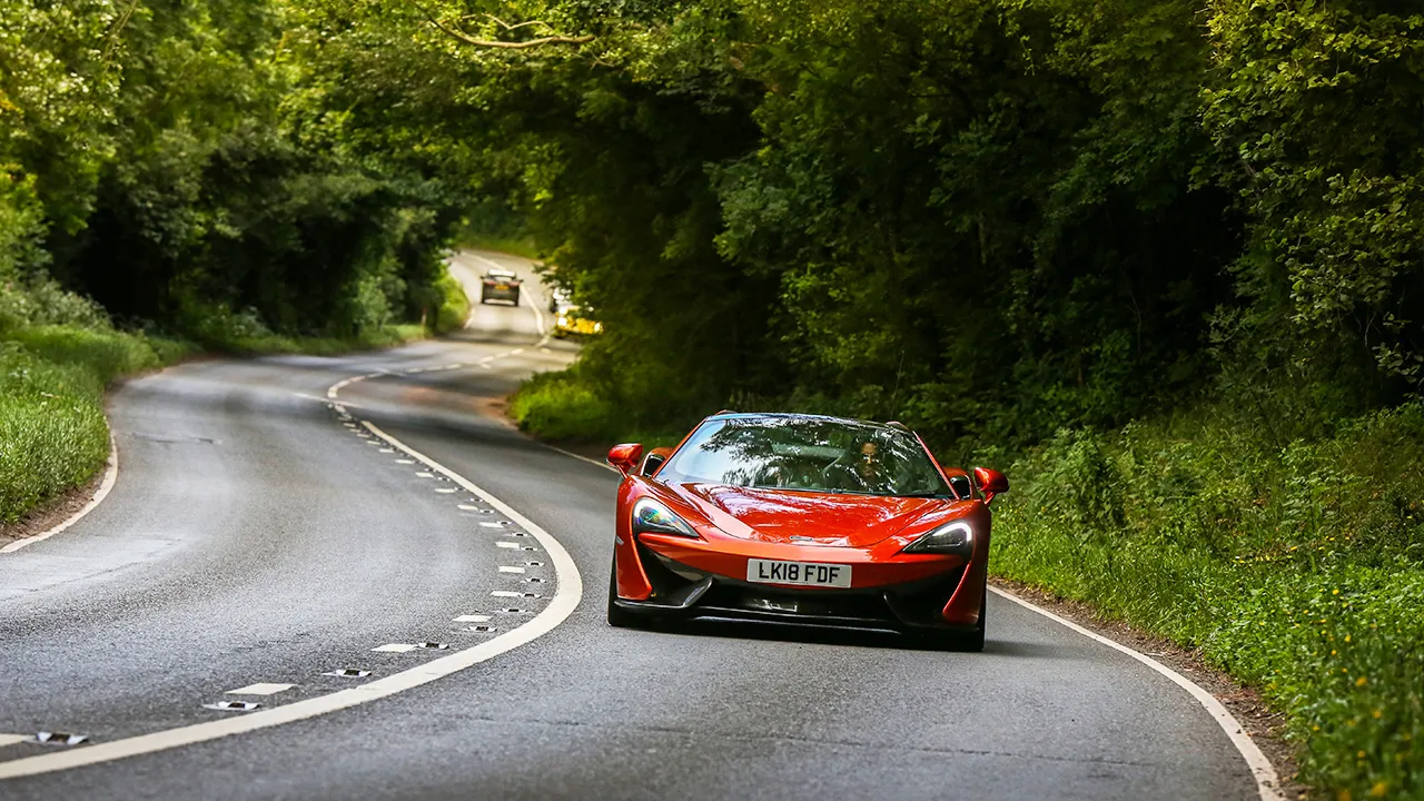 Drive our luxury supercars and enjoy the English countryside