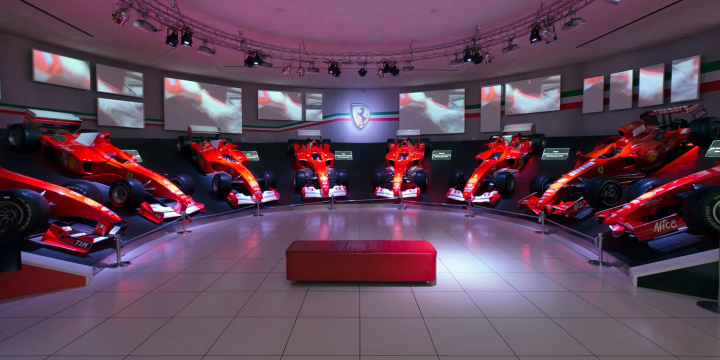 Visit Museo Ferrari in Maranello and take a guided tour of Ferraris history and best models