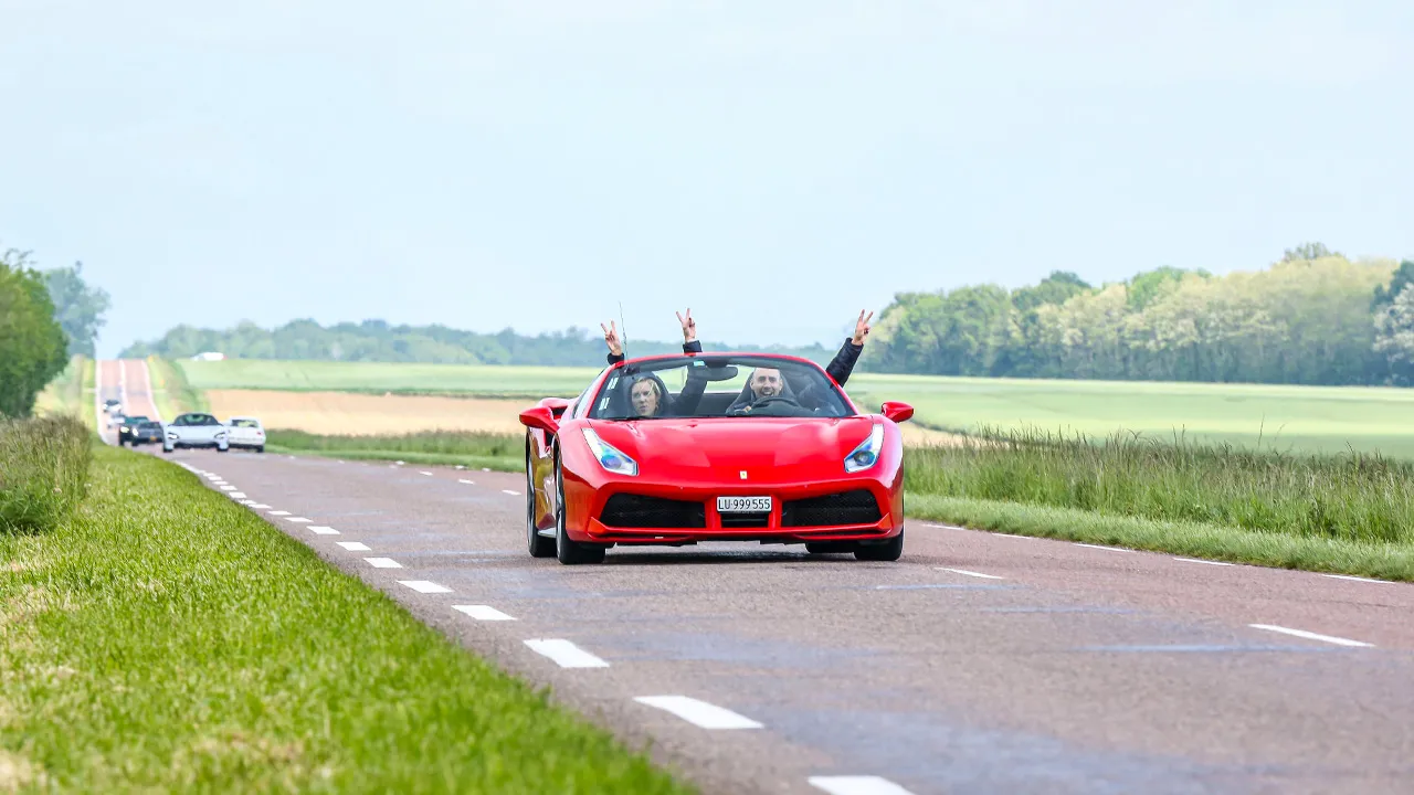 Experience the thrill of a supercar on a curated driving route