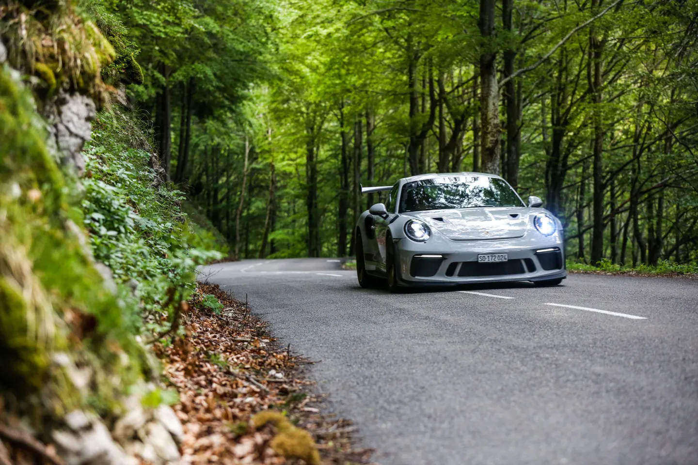 Porsche on a supercar driving tour through the backroads of Germany