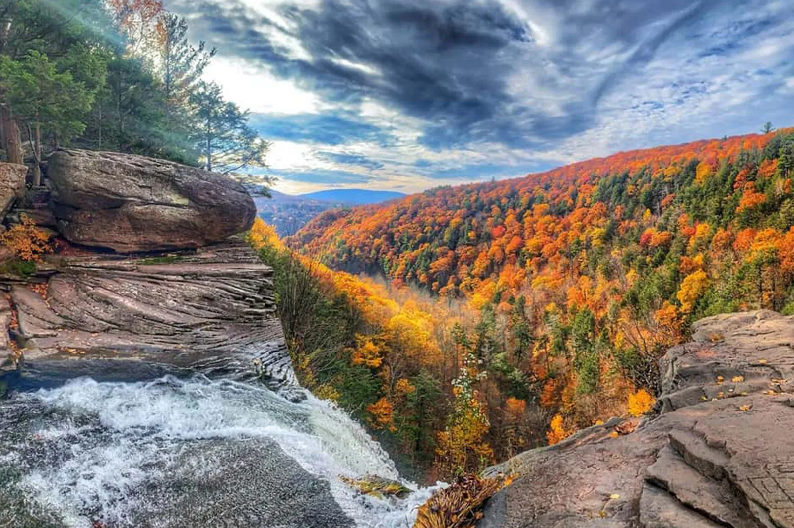 Take in the best fall foliage in Upstate NY on a scenic drive